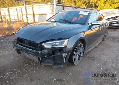 2018 Audi S5 3.0T Premium Plus from USA, damaged, VIN WAUC4CF57JA035732